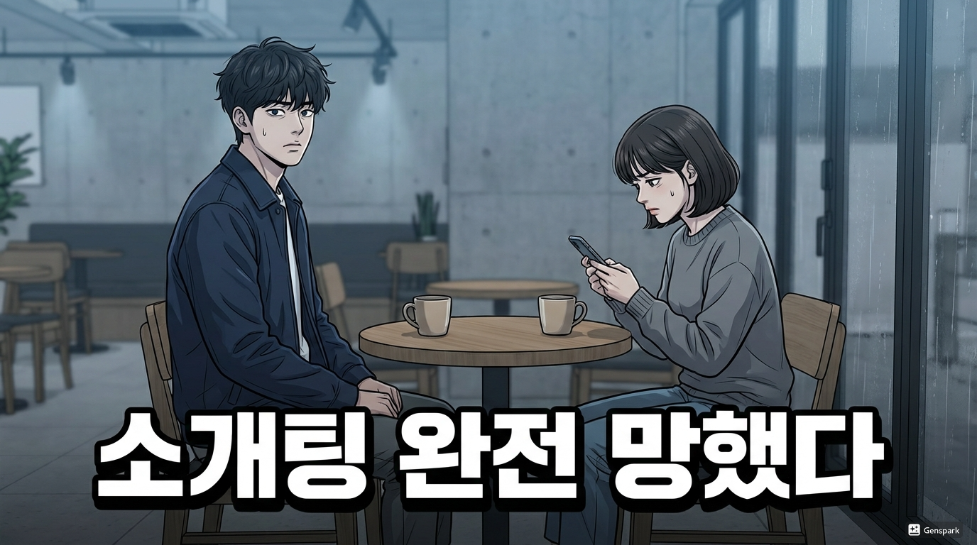 소개팅 망하고 편의점 갔는데 대학 후배가 고백함 썸네일