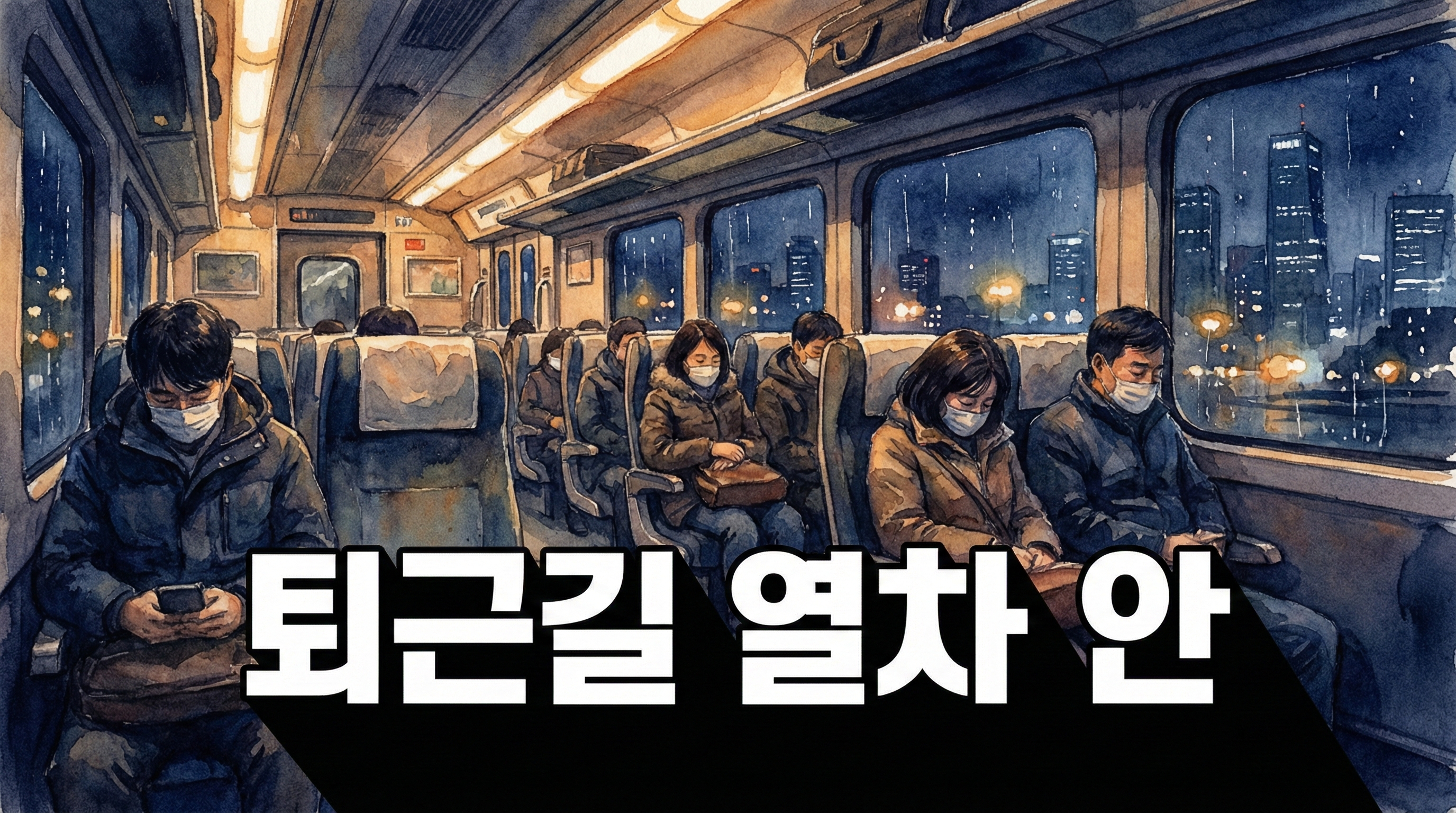 기관사가 퇴근길 승객들에게 전한 한마디에 열차 안이 눈물바다가 됐습니다 썸네일