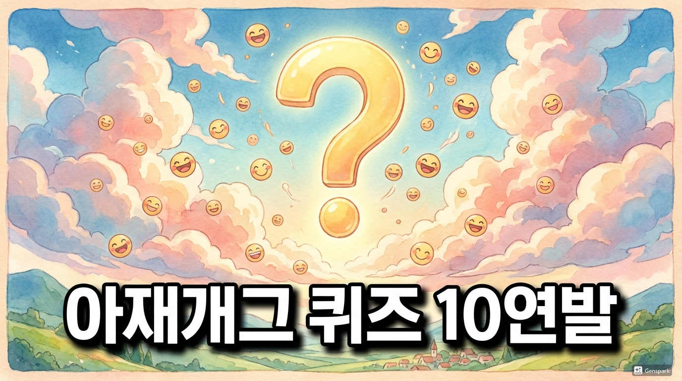 빵터지는 아재개그 퀴즈 10연발! 당신은 몇개 맞출 수 있나? 썸네일