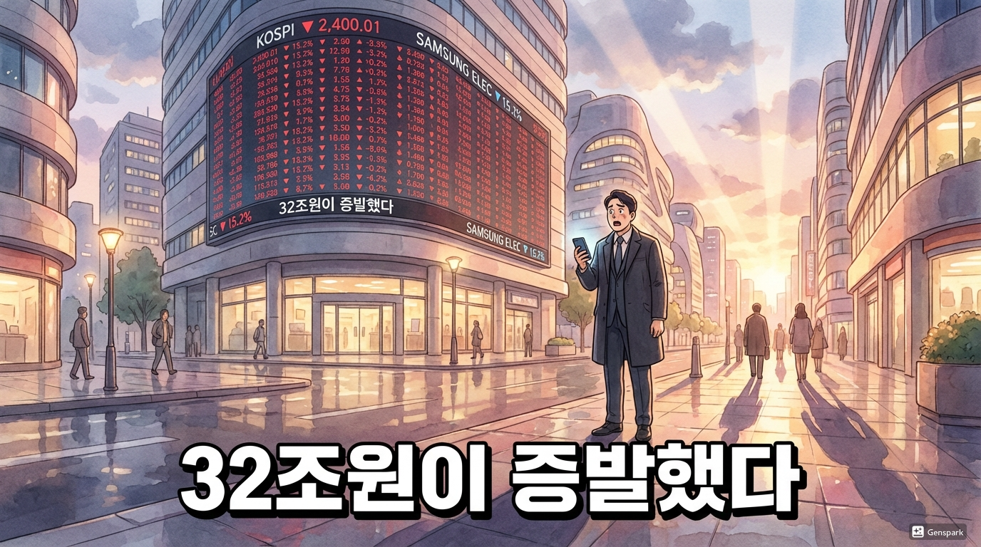 외국인이 32조를 던진 진짜 이유 개미는 처음부터 호구였다 썸네일